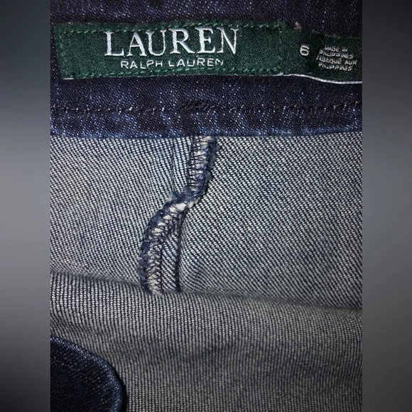 3/$12 Ralph Lauren Denim Pencil Skirt - Picture 4 of 5